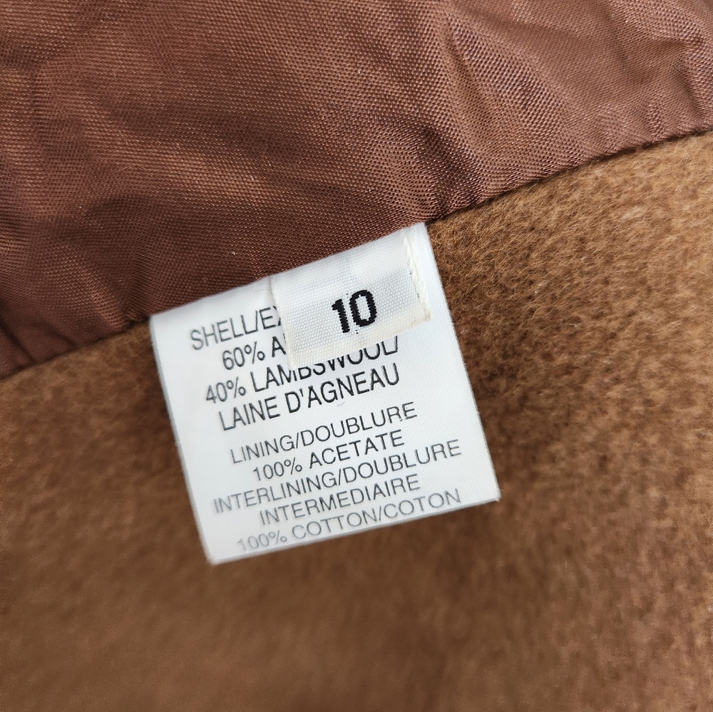 Vintage Angora and Lambswool Jacket Size 10 - Picture 11 of 15